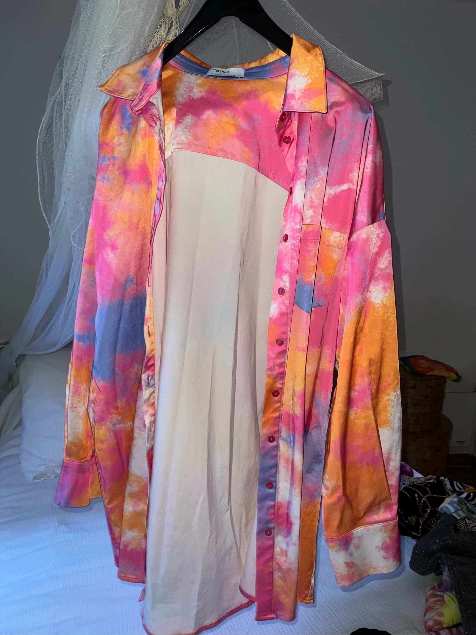 Camisa larga multicolor – photo 4